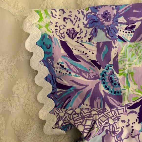 NWT Lilly Pulitzer Women's Cody Short Sleeve Dress - Multi Juicy Story Patch - Picture 4 of 5